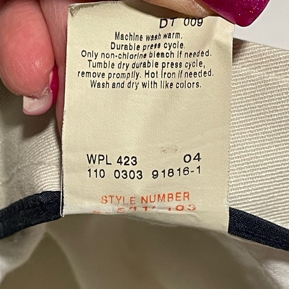 Dockers Mens 36x32 (31) Flat Front Stretch Waist Individual Fit Khaki Tan Chinos - Picture 9 of 11